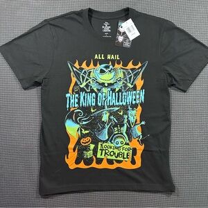 Disney Nightmare Before Christmas All Hail King of Halloween T Shirt Size Large